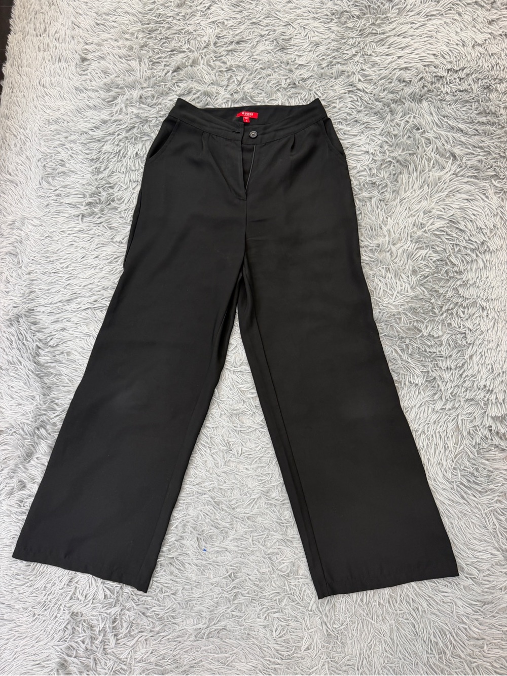 G by Guess Black Wide-Leg Trousers